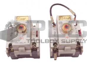LOT OF 2 ALLEN BRADLEY 196-FTA /B TIMER CONTACT BLOCK 