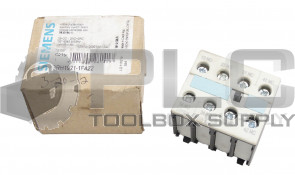 NEW SIEMENS 3RH1921-1FA22 AUXILIARY CONTACT BLOCK