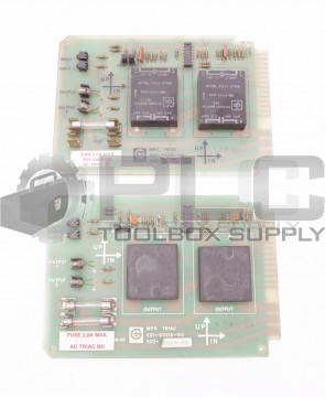 LOT OF 2 GIDDINGS & LEWIS 501-03218-00 MPX TRIAC CIRCUIT BOARD 502-02824-00