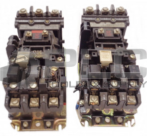 LOT OF 2 ALLEN BRADLEY 509-B0D SIZE 1 /B CONTACTOR W/COIL CB236 509-BOD