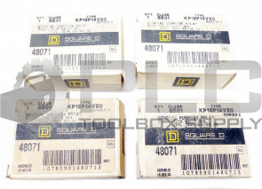 LOT OF 4 NEW SQUARE D KP12P14V20 /SER D GENERAL PURPOSE RELAY CLASS 8501