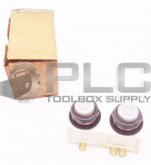 NEW SQUARE D 9001 SKRU-2 PUSHBUTTON ASSEMBLY 9001SKRU2