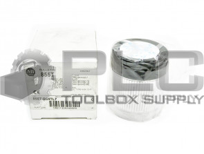 NEW ALLEN BRADLEY 855T-B24TL7 SER. /C STEADY LED CLEAR TRANSPARENT 24V