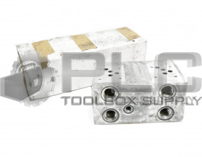 NEW DAMAN AD05HP025S HYDRUALIC MANIFOLD 4" X 8.25" X 5" A0516116