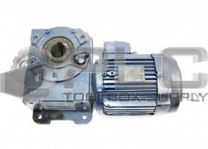TSUBAKI CSM150N40HT GEAR REDUCER 40:1 w/ TEM 3~LS90L AC MOTOR