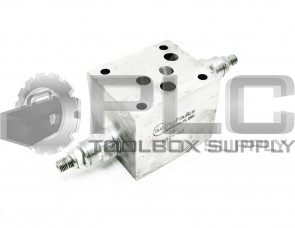 SUN HYDRAULICS CBI MANIFOLD w/ RPECLAN PISTON RELIEF VALVE CARTRIDGES
