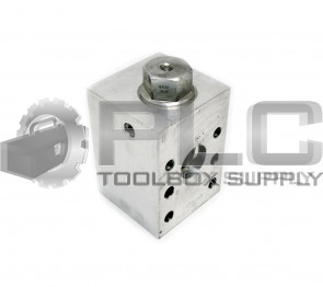 NEW SUN HYDRAULICS ZNY MANIFOLD w/ CKIEVCV CHECK VALVE