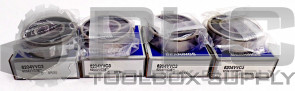 LOT OF 4 NEW NSK 6204VVC3 BALL BEARING 20MM ID 47MM OD 14MM WIDTH