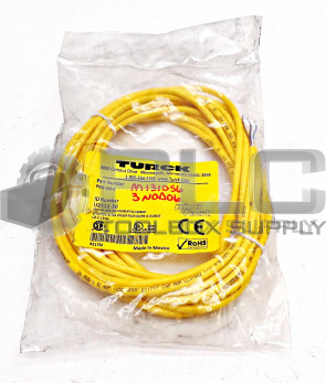 NEW TURCK PKW 4M-6 PICOFAST MOLDED CORDSET PKW4M6 U2512-30