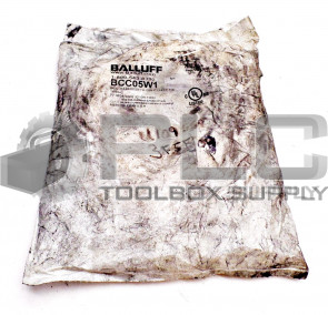 NEW BALLUFF BCC M425-0000-1A-008-EX44T2-100 SINGLE-ENDED CORDSET BCC05W1