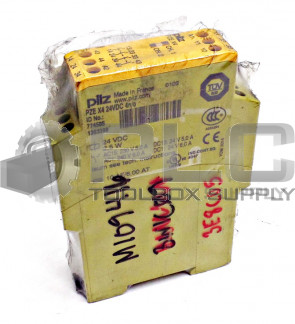 NEW PILZ PZE-X4-24VDC-4N/O CONTACT EXPANDER MODULE 774585 PZEX424VDC4NO 