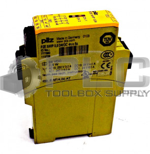 PILZ PZE X4VP 0,5/24VDC4N/OFIX SAFETY RELAY PZEX4VP0524VDC4NOFIX  777580 *READ*