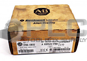 NEW SEALED ALLEN BRADLEY 1769-OB32 /A I/O MODULE COMPACTLOGIX 1769OB32 SER.A