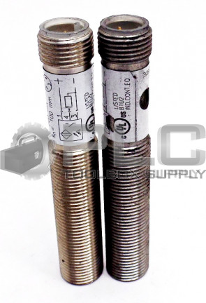 LOT OF 2 BALLUFF BOS 12M-PS-1YA-S4-C PHOTOELECTRIC SENSOR BOS12MPS1YAS4C