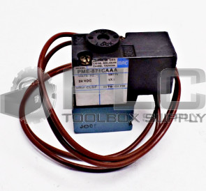 MAC VALVES PME-871CAAA SOLENOID VALVE COIL 24 VDC PME871CAAA
