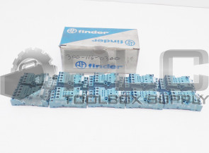 BOX OF 10 NEW FINDER 94.74 RELAY SOCKET 10AMP 250VAC 14PIN 9474