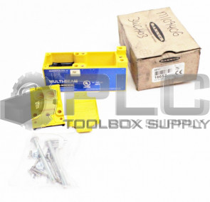 NEW BANNER SBFX1 SCANNER BLOCK MULTI-BEAM FIBER OPTIC 16652