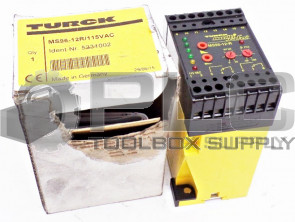 NEW TURCK MS96-12R REMOTE AMPLIFIER MS9612R