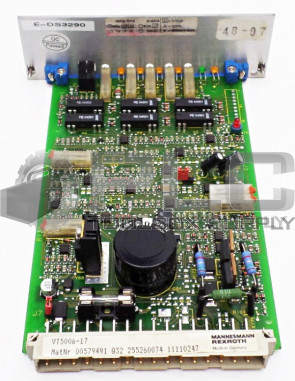 REXROTH VT-5006-17 AMPLIFIER CARD 6VOLT VT500617
