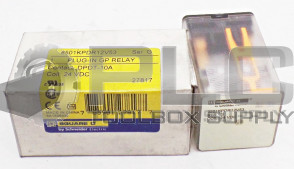 NEW SQUARE D 8501KPDR12V53 /G RELAY DPDT-10A 24VDC