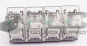 LOT OF 4 NEW OMRON MY2ZN RELAY 24VDC