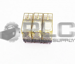 LOT OF 3 NEW IDEC RJ2S-CLD-D24 RELAY RJ2SCLDD24