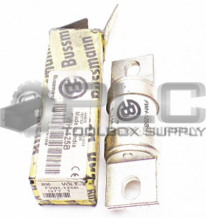 NEW BUSSMANN FWH-125B FUSE 125AMP 500VAC FWH125B