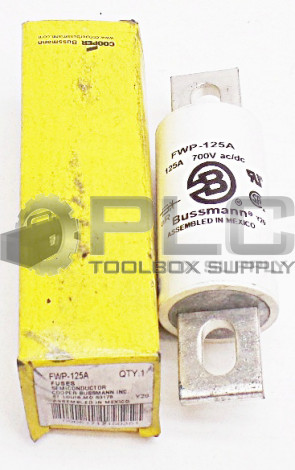 NEW BUSSMANN FWP-125A FUSE SEMICONDUCTOR 125AMP 700V FWP125A