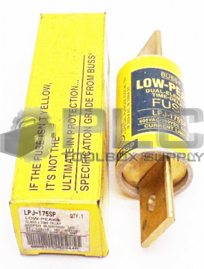 NEW BUSSMANN LPJ-175SP LOW-PEAK DUAL ELEMENT TIME DELAY FUSE