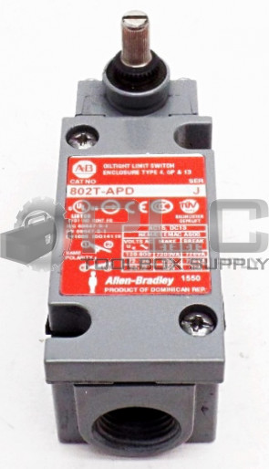 ALLEN BRADLEY 802T-APD LIMIT SWITCH SER J