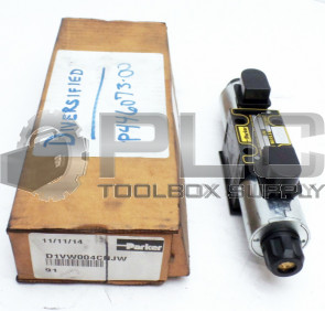 NEW PARKER D1VW004CNJW HYDRAULIC VALVE 1.39AMP 24VDC 3000-5000PSI