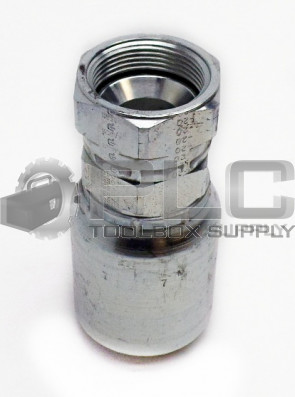 NEW PARKER 10677-20-20 HYDRAULIC HOSE FITTING FEMALE JIC 37° SWIVEL 106772020