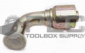 NEW PARKER 14N78-24-24 HOSE FITTING SAE CODE 61 FLANGE HEAD 90° 14N782424