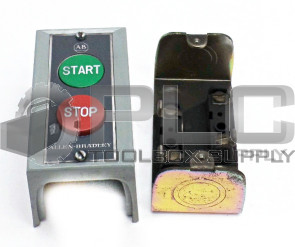 NEW ALLEN BRADLEY 800S-2SA SER. M START STOP PUSH BUTTON STATION