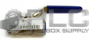 NEW 2053.51432656 BALL VALVE 1/2" W/ HANDLE STAINLESS STEEL
