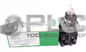 NEW SCHNEIDER ELECTRIC K1SF50565Z CAM SWITCH KEY OPERATED 1PH 2POLES 11V