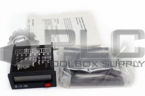 NEW EATON E5-024-C0400 COUNTER MODULE 8-DIGIT LCD TOTALIZER E5024C0400