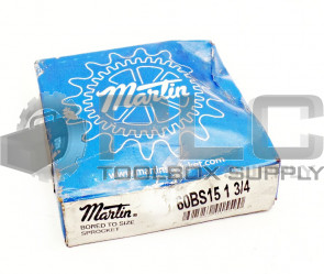 NEW MARTIN 60BS15 1 3/4 SPROCKET 1-3/4" BORE 60BS15134
