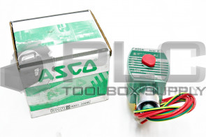 NEW ASCO REDHAT 8262H202 SOLENOID VALVE 120/60 , 110/50, 1/4 2W NC