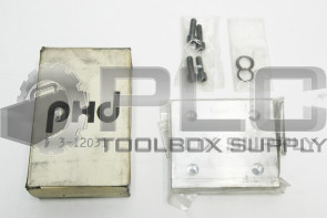 NEW PHD INC 3-12031 HYDRAULIC MANIFOLD 3" X 3.5" X 0.75"