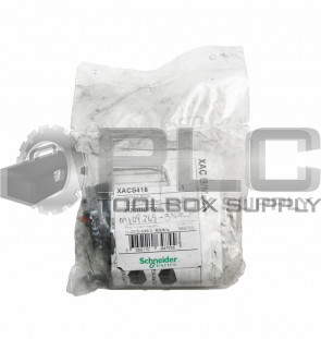 NEW SCHNEIDER XACS415 SPRING RETURN CONTACT BLOCK