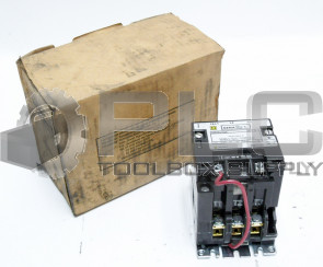 NEW SQUARE D 8502SCO2V02S AC MAGNETIC NEMA SIZE 1 CONTACTOR SER. A