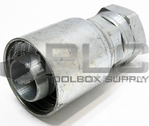 NEW PARKER 106S6-32-32 HYDRAULIC FITTING FEMALE JIC 37° - SWIVEL PORT: 2" ID: 2"