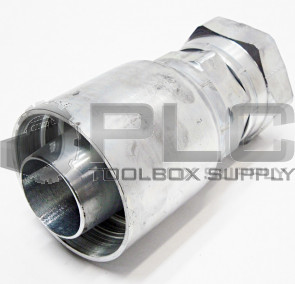 NEW PARKER 10677-32-32 HYDRAULIC FITTING FEMALE JIC 37° - SWIVEL PORT: 2" ID: 2"