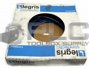 NEW LEGRIS CONNECTIC 1025U12 04 FLEXIBLE POLYURETHANE BLUE HOSE 12MM OD, 25M