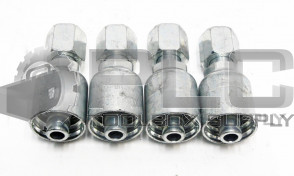 LOT OF 4 NEW PARKER 10643-8-8 HYDRAULIC FITTING 1/2" HOSE X 1/2" FEMALE 