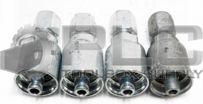 LOT OF 4 NEW PARKER 10643-6-6 HYDRAULIC FITTING 3/8" HOSE X 3/8" FEMALE 