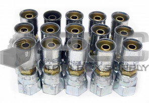 LOT OF 15 NEW PARKER 10691N-5-5 HYDRAULIC FITTING 5/16'' HOSE X 5/16'' FEMALE