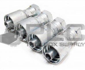 LOT OF 4 NEW PARKER 10643-10-8 HYDRAULIC FITTING 5/8'' HOSE X 1/2'' FEMALE