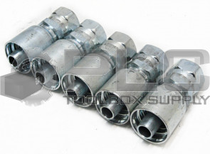 LOT OF 5 NEW PARKER 1FU43-8-8 HYDRUALIC FITTING 1/2" HOSE X 1/2" FEMALE